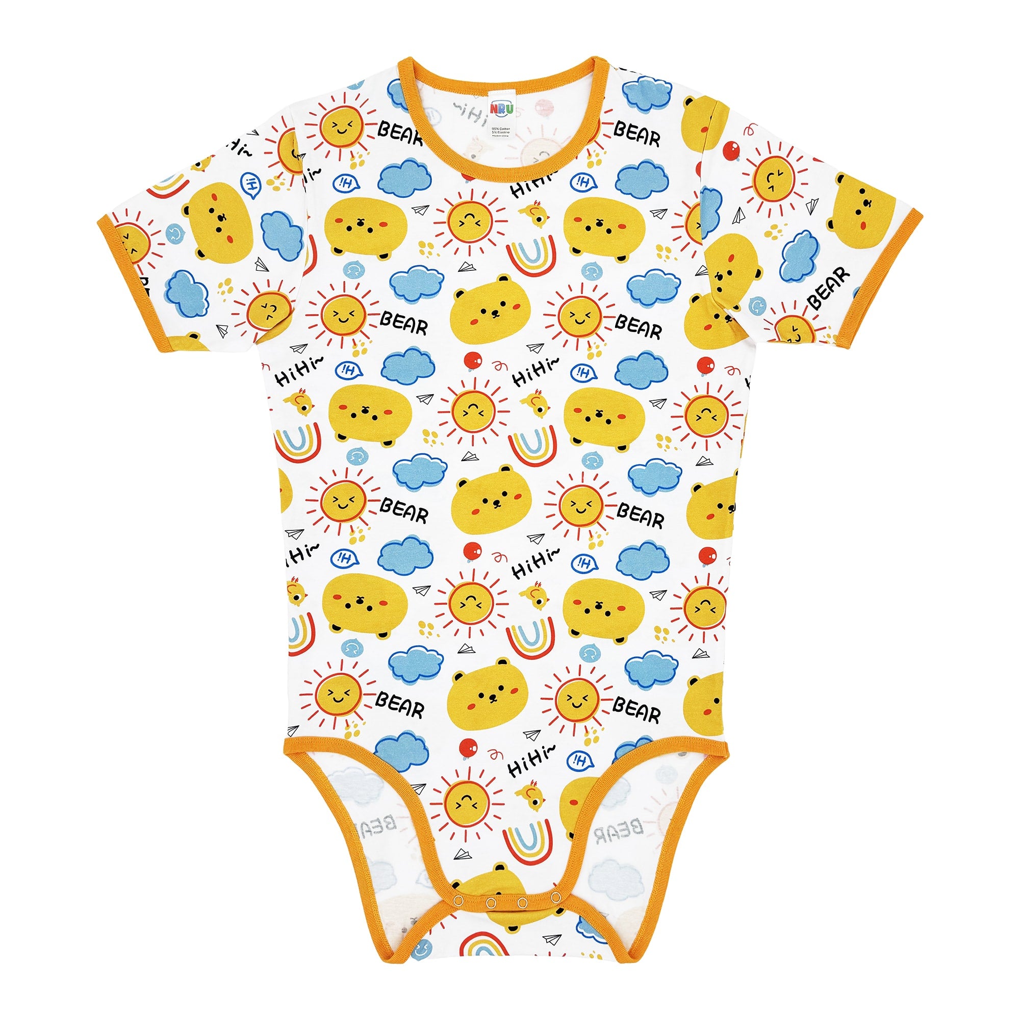 NRU Sunny Day Cotton Bodysuit