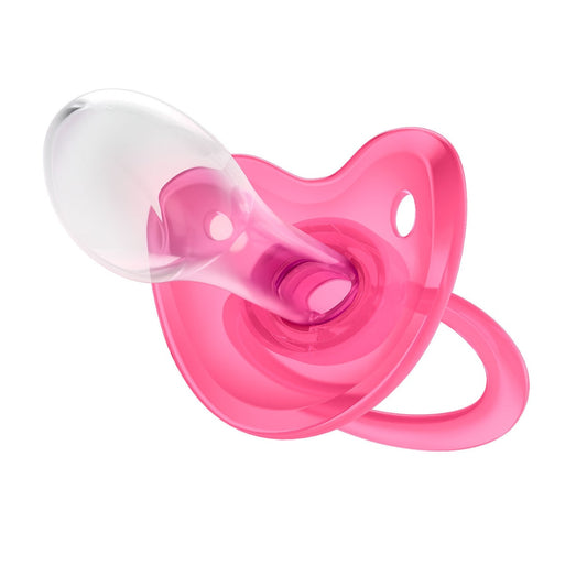 Fixx Adult Pacifier Crystal Bubble Gum Pink