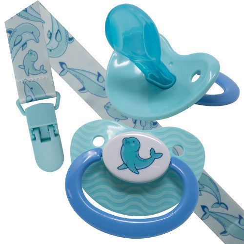 Dolphin Pacifier Set