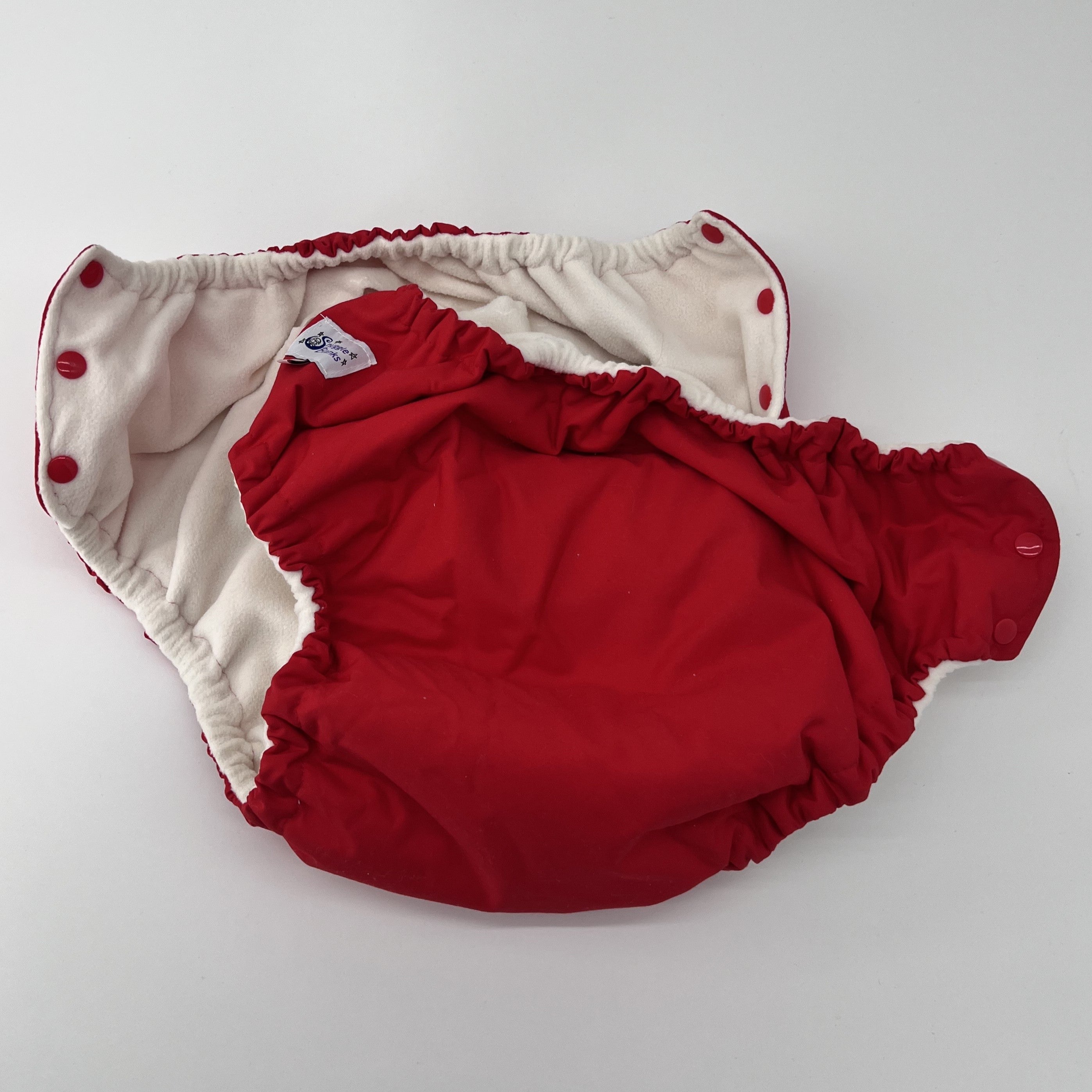 SnuggleBlanks Pocket Nappy, with Insert - Red