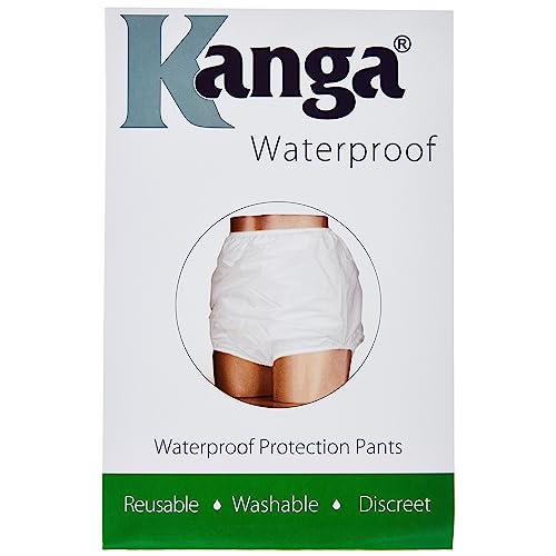 Kylie Kanga waterproof Plastic Pants  - White