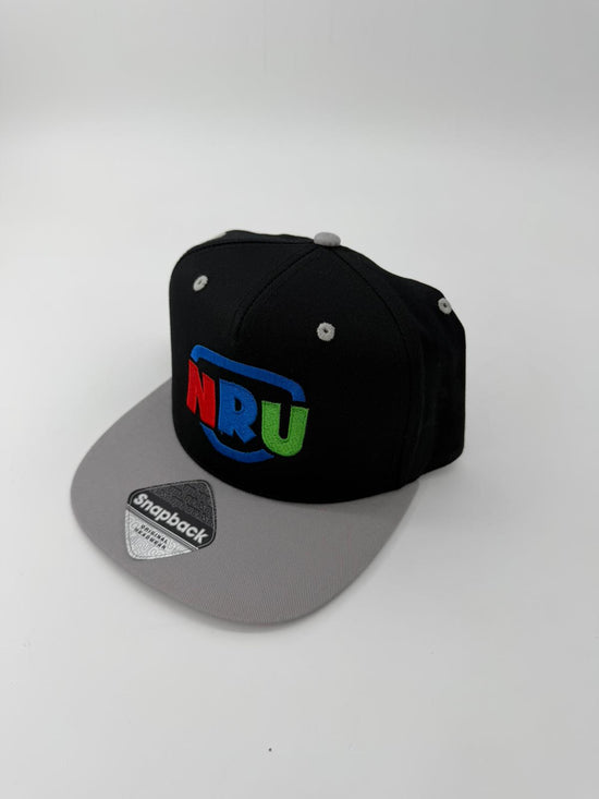 NRU Logo 5 Panel Contrast Snapback
