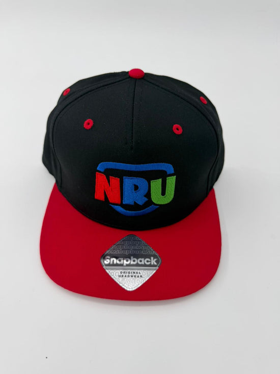 NRU Logo 5 Panel Contrast Snapback
