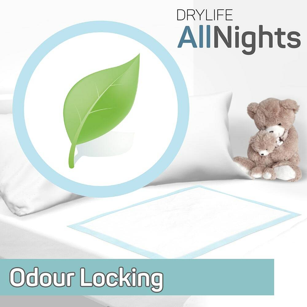 Drylife All Nights Disposable Bed Pads - 60cm x 90cm VAT Exempt