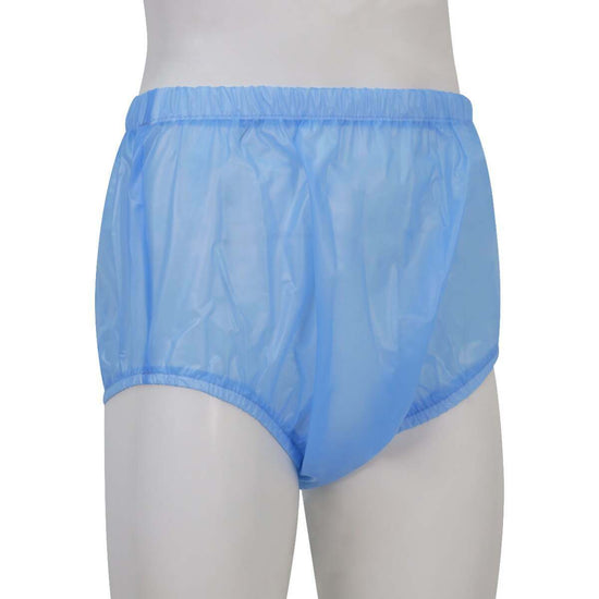 KeepDry Premium Plastic Pants With Wide Waistband - Light Blue