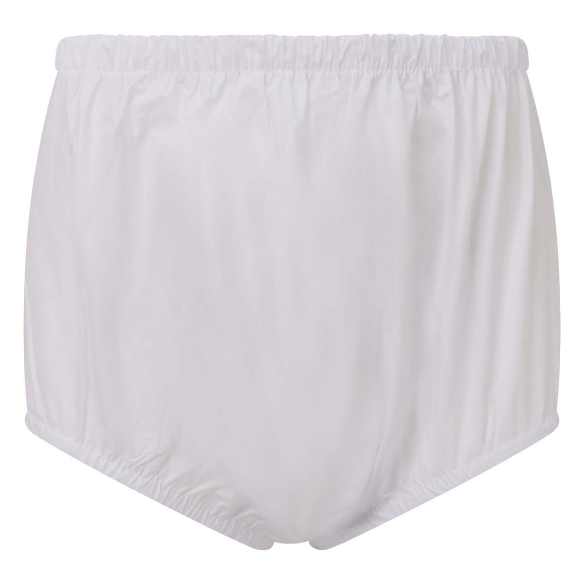 Drylife Premium Plastic Pants With Wide Waistband - White