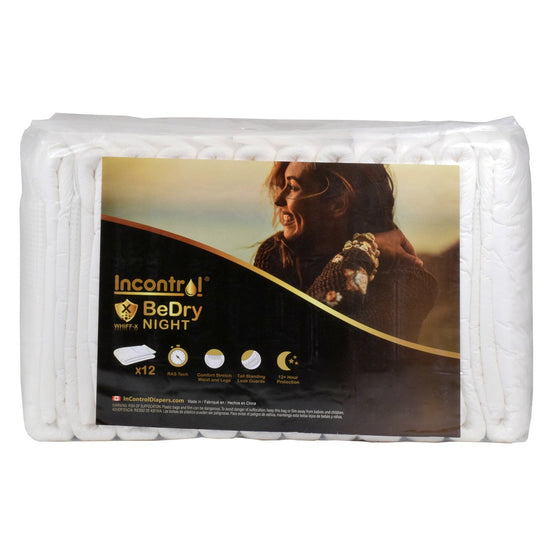 Incontrol BeDry Night VAT Exempt Adult Incontinence Slip