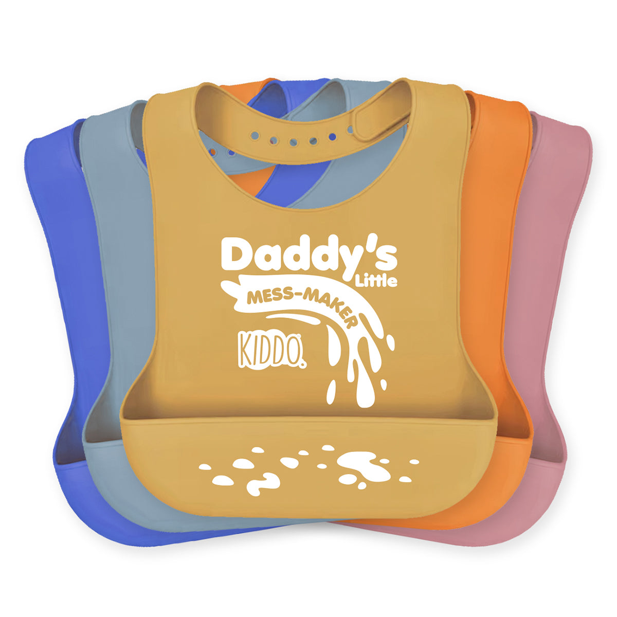 Kiddo Mess Makers Silicone Bib