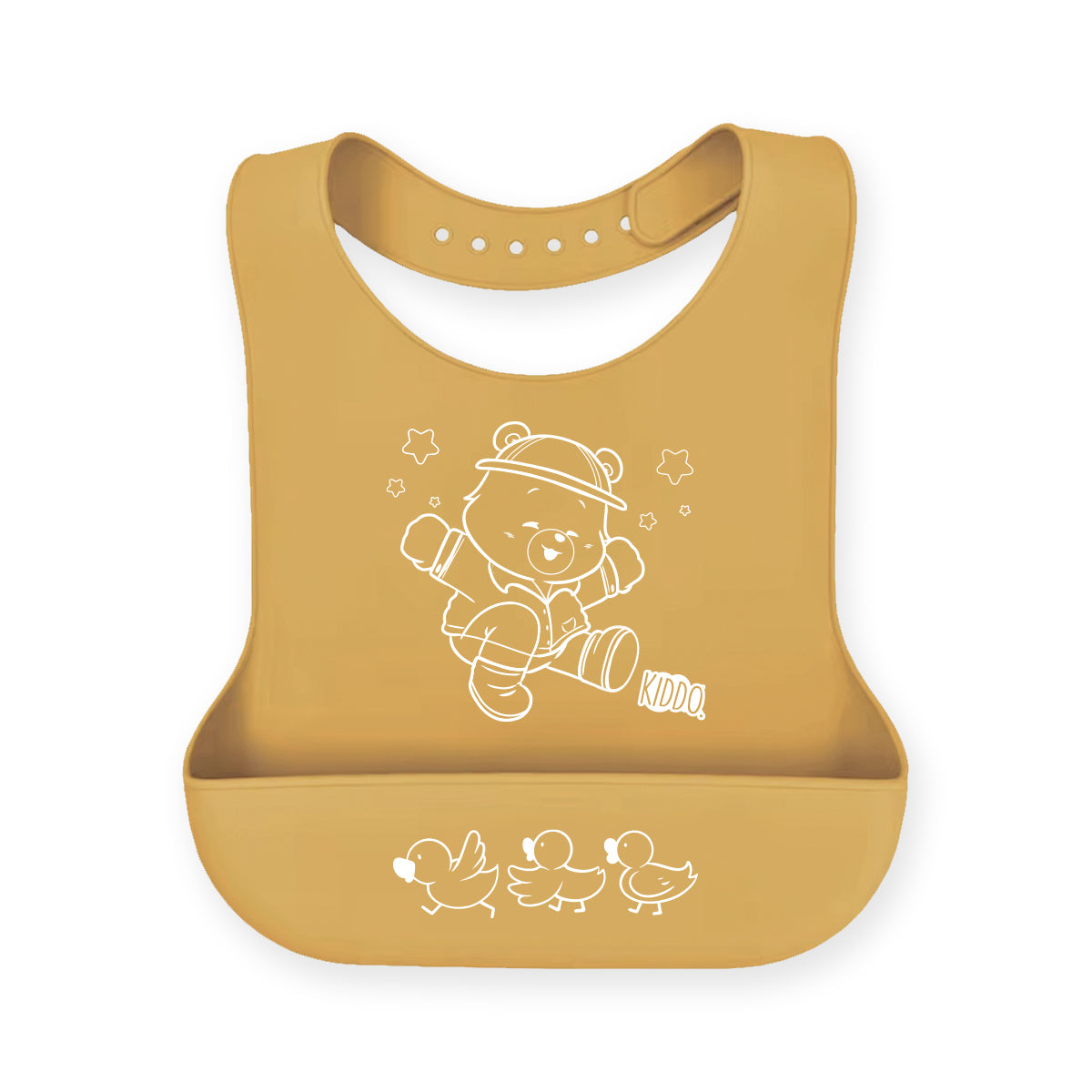 Kiddo Teddy Silicone Bib