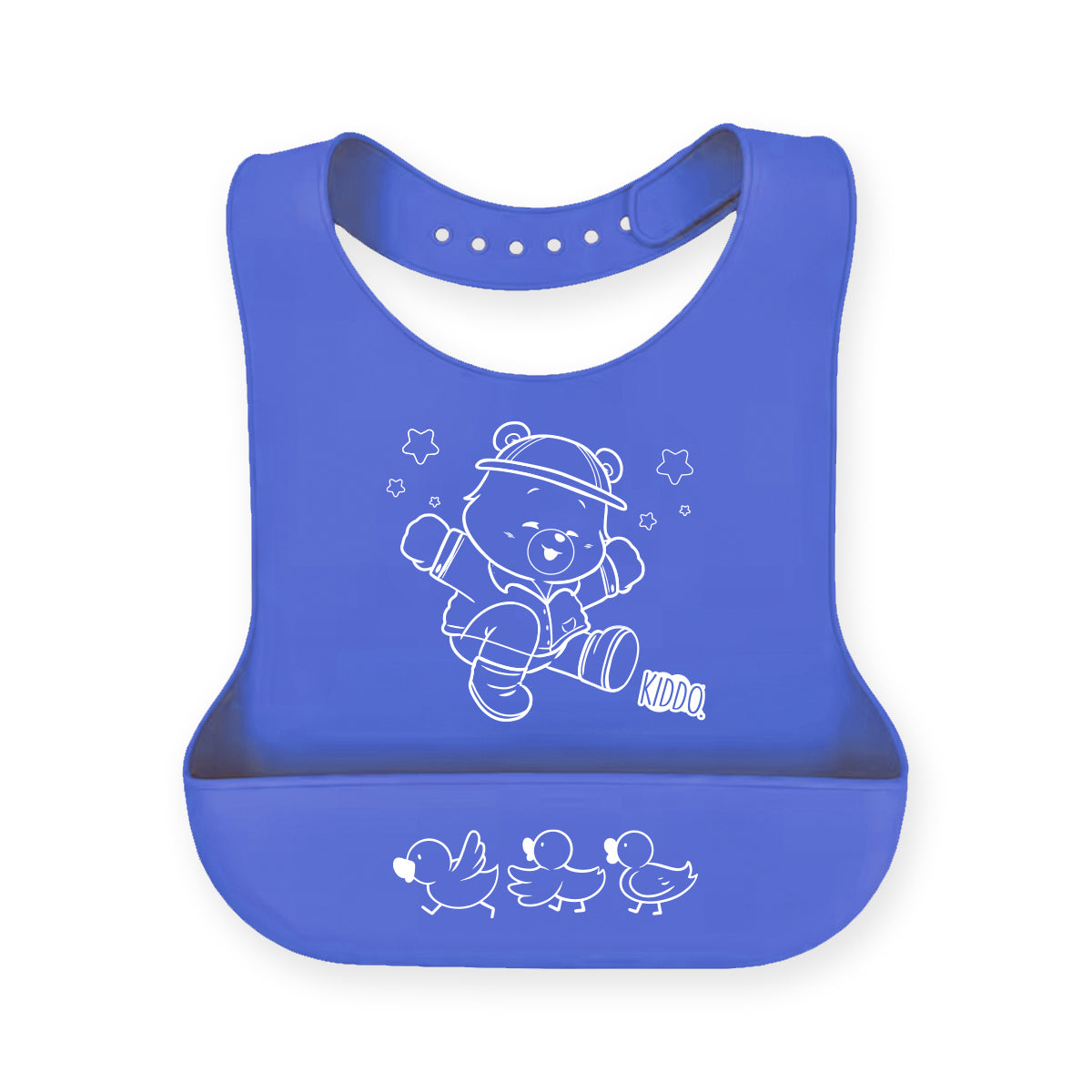 Kiddo Teddy Silicone Bib