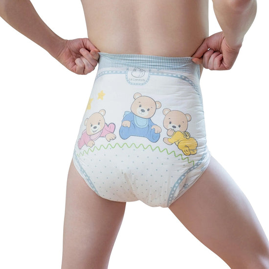 Lil Comforts Teddy Bums VAT Exempt Adult Incontinence Slip