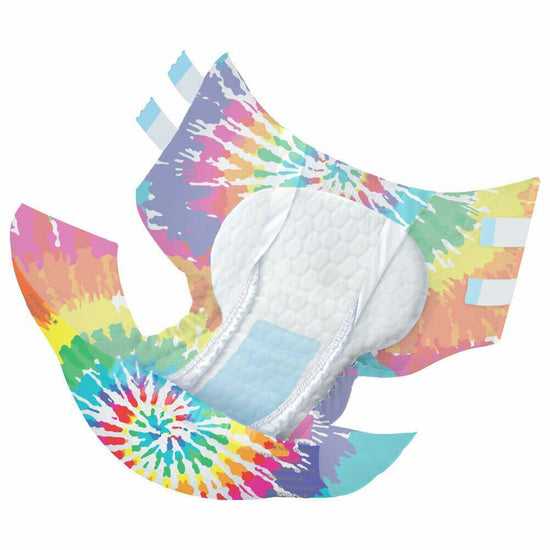 NorthShore MEGAMAX Tie-Dye VAT Exempt Adult Incontinence Slip