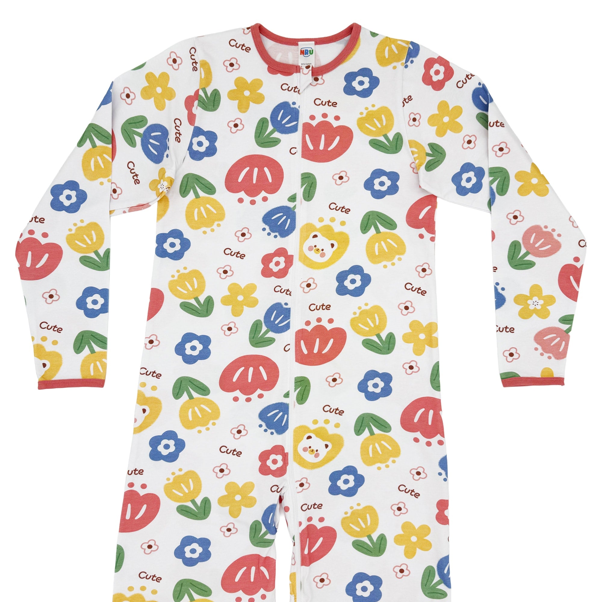 NRU Blossom Bear Footed Sleeper