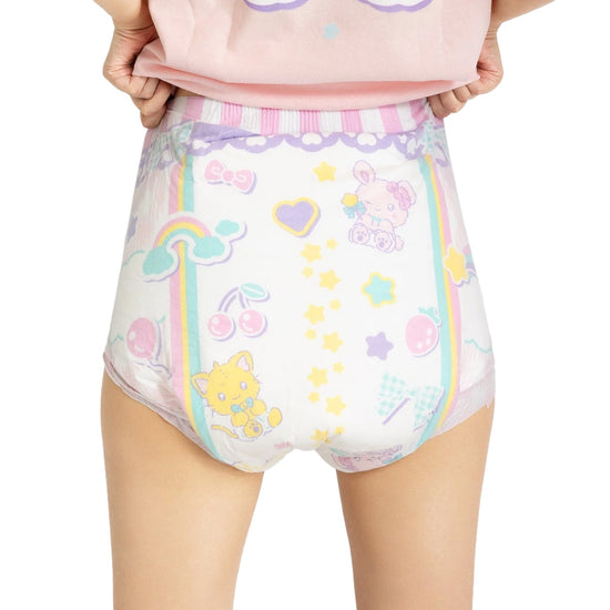 Omutopia Pastel Puffies VAT Exempt Adult Incontinence Slip