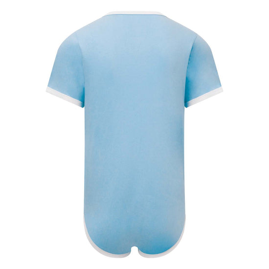 KeepDry Short-Sleeved Bodysuit - Pastel Blue