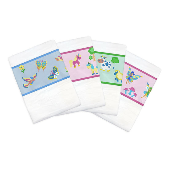 NRU PlayDayz Classic Pink (PE Backed) VAT Exempt Adult Incontinence Slip