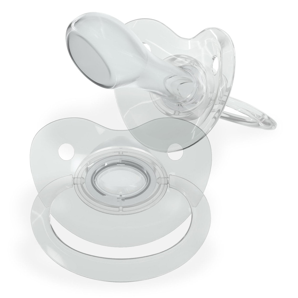 Fixx Adult Pacifier Crystal Clear