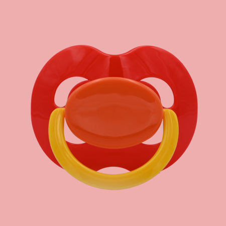 Red Orange Yellow Pacifier Kiddo LULLY XXL