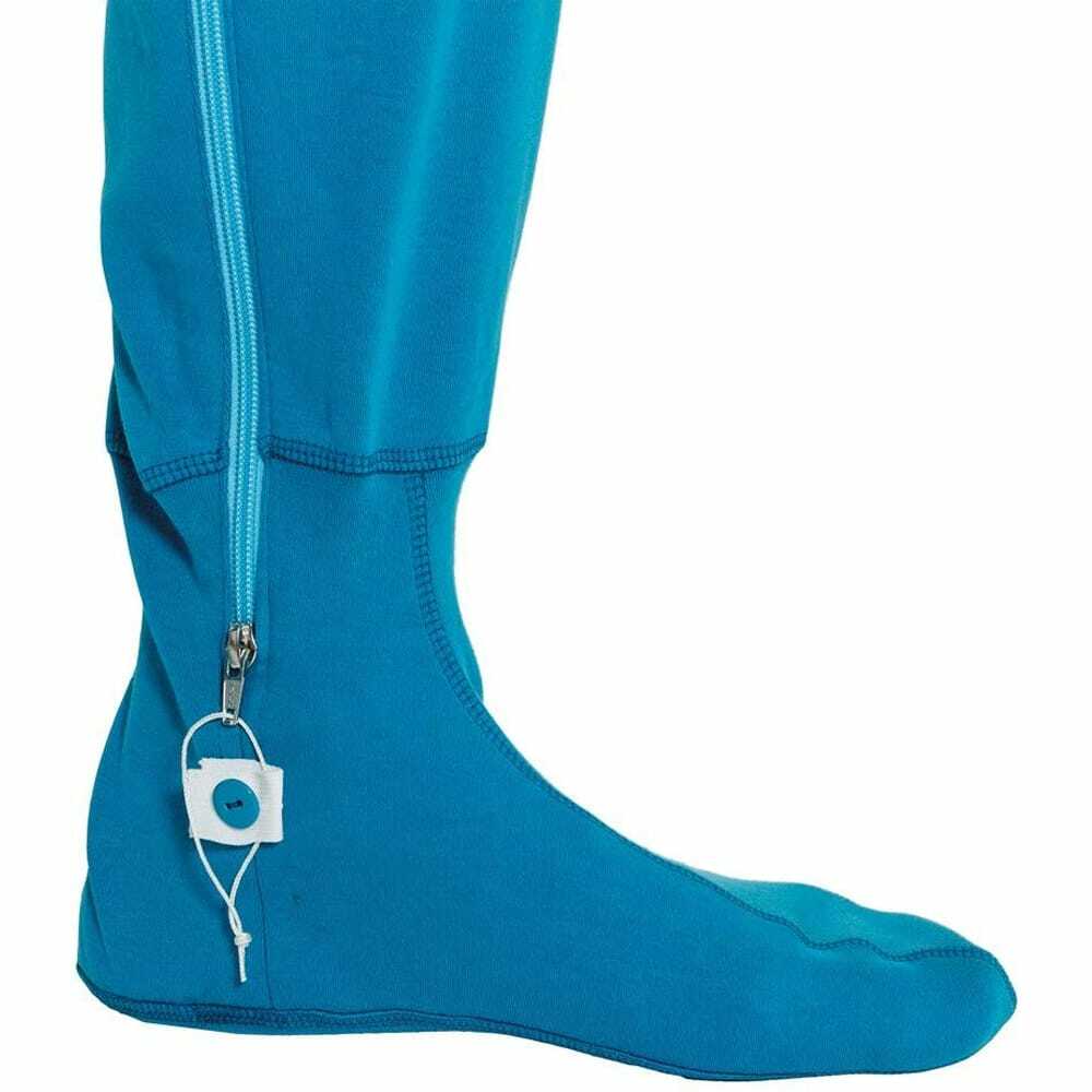 Suprima CareFunction Jumpsuit with Feet - Petrol Blue